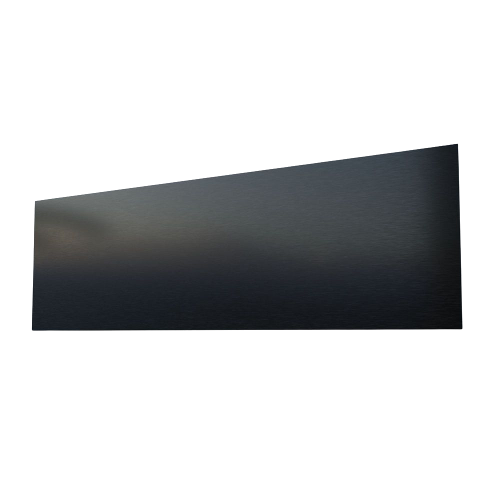 Baillindustrie - Grille de reprise + porte filtre Confort White - Photo produit COL1000X200 BLACK